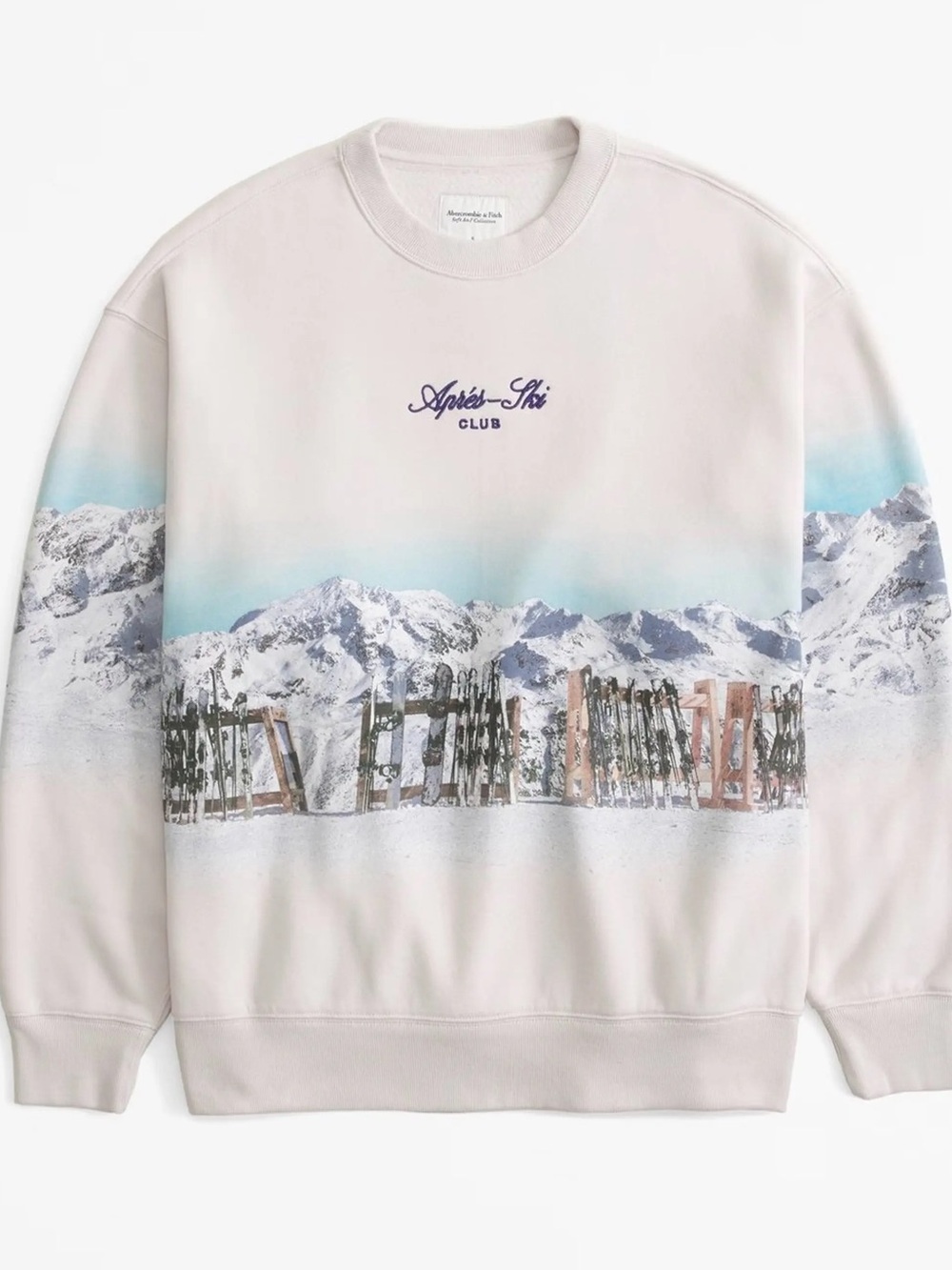 Abercrombie & Fitch Ski Destination Vintage Crewneck